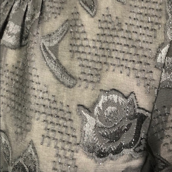 Cooper & Ella Phoebe Ruffled Black Dress Womens XS Short Sleeve Midi - Picture 11 of 16